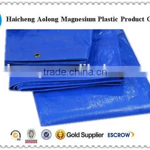 Tarps Blue Multi-Purpose Waterproof Poly Tarp Cover Tent Shelter Camping Tarpaulin thumbnail-5
