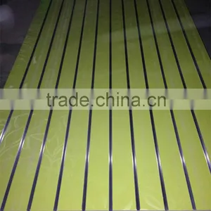 17mm Melamine MDF Slatwall With 11 Pcs Groove thumbnail-4