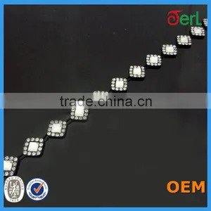 Plastic Trimming With Glass for Jewelry Decoration China Wholesale Price thumbnail-1