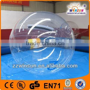 EN71 D=2m Water Absorbing Polymer Balls With Germany Tizip Zipper thumbnail-1