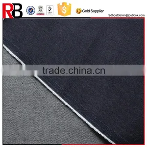 Factory Stock Lot 7oz Blue Twill 72%Cotton Denim Fabric thumbnail-1