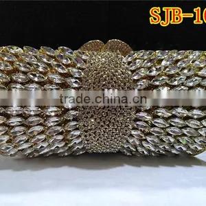 Wedding Crystal Handbag With Rhinestone in Very Pretty Appearance Durable in Use thumbnail-5