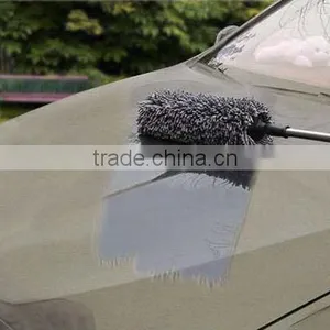 Long Extendable Handle Exterior Or Interior Use Microfiber Multipurpose Duster Car Wash Brush thumbnail-5