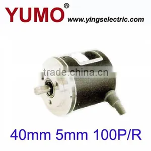 ISN4005 100PPR 40mm 5mm Diameter Optical Mini Shaft Rotary Encoder Pulse Price Incremental Rotary Encoder thumbnail-1