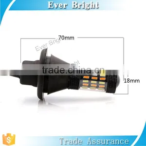 1set/2pcs Auto Lighting 4014 60smd Canbus Led Auto Light Led Bulbs Led Drl Turn Signal Light thumbnail-3