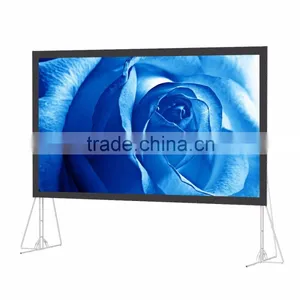 200 Inches Front and Rear Fast Fold 16:9 Projection Screen thumbnail-1