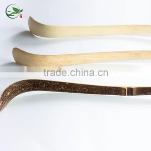 Cheap Handmade Purple Bamboo Matcha Tea Spoon Ice Cream Scoop (Chashaku) thumbnail-6