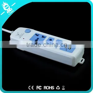 Durable Multi Desktop Smart Electric Switch and Socket With Dual USB Ports thumbnail-2