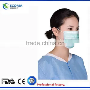 Non-woven Surgical Mask (Blue) 50pcs Disposable Face Mask thumbnail-4
