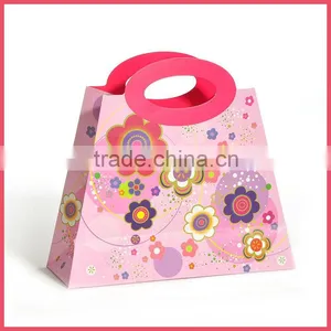 Pink Fantastic Lady's Paper Bag With Die Cut Handle thumbnail-1