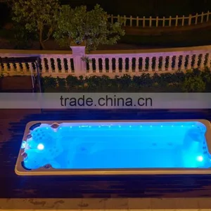 Luxury Balboa Swimming Pool Hot Tub Combo Outdoor Used Swim Spa thumbnail-6
