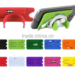2015 New Arrival Flexible Human Shape Silicon Cell Phone Holder, Silicone Mobile Hook thumbnail-5
