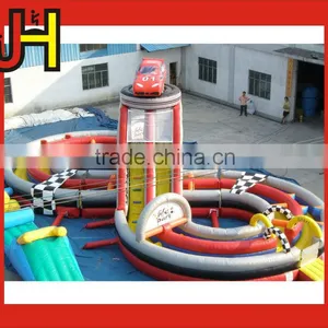Car Inflatable Obstacle Courses/water Obstacle Slide for Sale thumbnail-2
