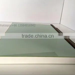 Light Green Color Acrylic Mdf Kitchen Cabinet Doors thumbnail-1