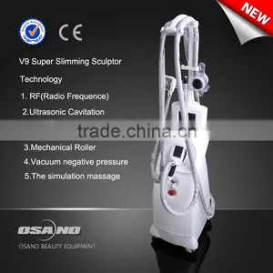 Ultrasonic Cavitation Vacuum BIO RF Liposuction Fat Losing Machine / New V8 Extreme Shaping Instrument thumbnail-1