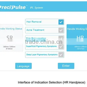 Fine Lines Removal Super IPL Hair Removal Machine For Skin Smooth 480-1200nm thumbnail-5