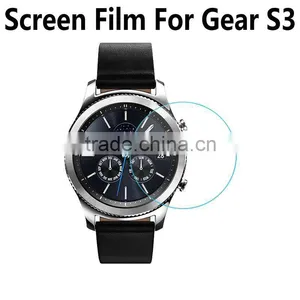 Tempered Glass Screen Protector Guard Film For Samsung Gear S3 /Gear S3 Classic Frontier Smart Watch thumbnail-1