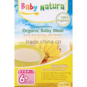 Baby Formula Organic Brown Rice Porridge With Banana thumbnail-1