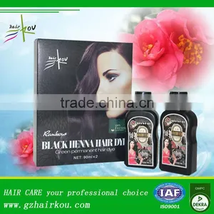 Rankous 2-in-1Henna Hair Dye Shampoo Hair Black Shampoo 5 Mins Color Dye thumbnail-1