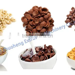 Export Full-automatic Cheerios Weetabix Corn Flakes Breakfast Cereals Processing Line Machine thumbnail-5