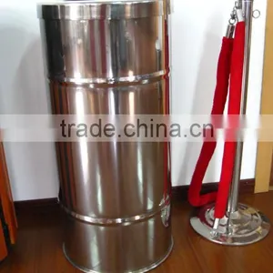 Stainless Steel Rubbish Bin thumbnail-1