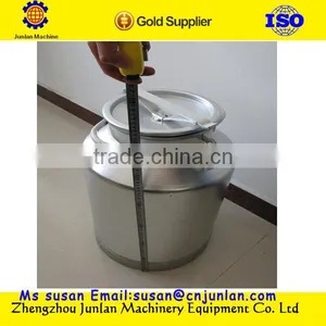 Different Liters Aluminum Stainless Steel Milk Transporting Milk Can Cover thumbnail-1