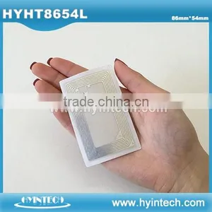 RFID 13.56MHz HF Book Label Tag Sticker Iso 14443a for Library Book Tracking System thumbnail-1