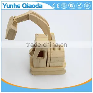 Vehicle Puzzles Rooter 3D Woodcraft Kit Assemble Paint DIY Toys for Kids Adults the Best Birthday Gift thumbnail-1