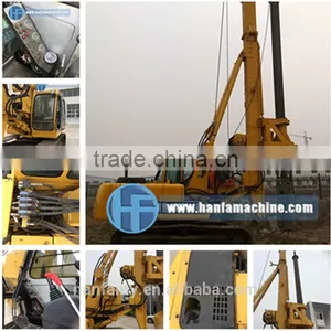 HF525 Hydraulic Small Rotary Piling Rig for Sale Max Piling Depth 25m Maxpiling Diameter 1400mm thumbnail-1