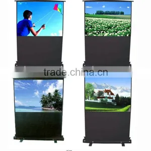Genuine Factory Direct 100-inch 4: 3 Motorized Projector Screen thumbnail-1