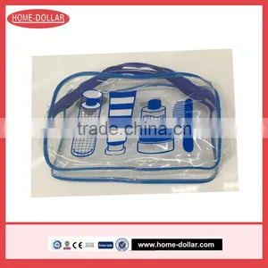 Transparent Waterproof Travelling Fashion Clear PVC Cosmetic Bag thumbnail-2