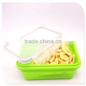 Eco-friendly Collapsible Flower Shape Silicone Bowl Cover thumbnail-1