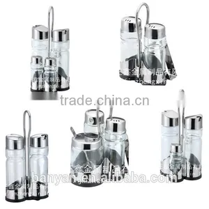 Eco-Friendly Feature LFBG Stainless Steel+ABS Oil and Vinegar Cruet Set thumbnail-6