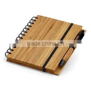 Promotional Wooden Notebook With Ballpoint Pen thumbnail-1