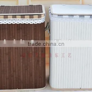 Pp Woven Rattan Art Craft Laundry Basket thumbnail-2