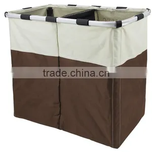 Collapsible Novelty Cheap Woven Laundry Basket thumbnail-4