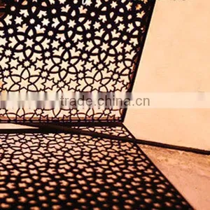 Decorative Carved Facade Panel Aluminum Laser Cut Outdoor Metal Screen thumbnail-6