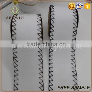 White Felt Fabric Ribbon Roll for Gift Packaging thumbnail-5