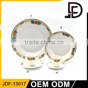 Drinkware Ceramic Porcelain Wedding Dinnerware Sets, Poland Porcelain Dinnerware Set thumbnail-1