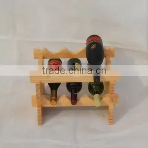 The Fashion of Wine Rack With Solid Wood thumbnail-1