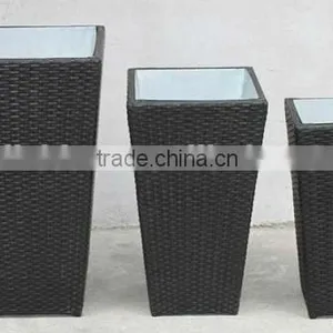 Garden Furniture Rattan Planter thumbnail-1