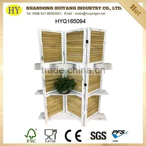 2016 New Folding Wooden Screen Room Divider thumbnail-1