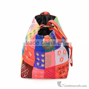 CHEAP HANDBAGS MADE FROM 100% SILK AND BROCADE IN VIETNAM, CONVENIENT AND FASHIONABLE thumbnail-1