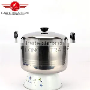 Hot Selling Stainless Steel American High Pot / Soup Pot Kitchen Cookware thumbnail-4