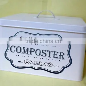 New Tin Storage Container Garden Composter thumbnail-1