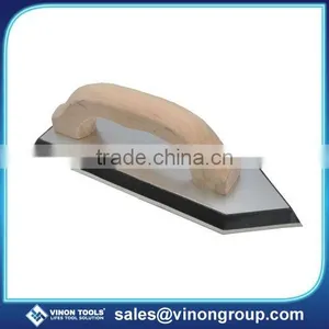 Pointed Float Trowel, Angled Grout Float Trowel thumbnail-1