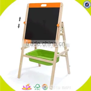 Wholesale Top Wooden Double Side Blackboard Nice Kids Wooden Double Side Blackboard Useful Double Side Blackboard W12B055 thumbnail-6
