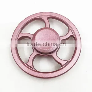Wheel Hand Spinner Brass Dual Fidget Air Spinner thumbnail-3