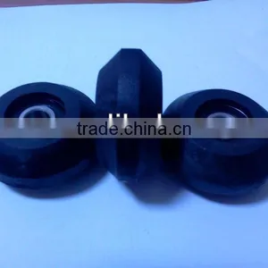 Gate or Window Black Nylon Wheels With 6+GF30% thumbnail-1