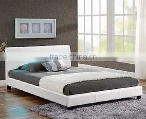 New Modern Cushioned Bed With LED thumbnail-1
